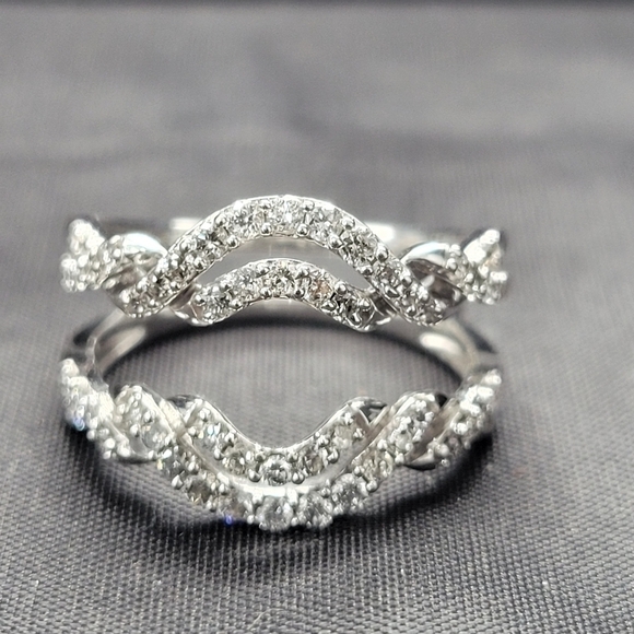 14k Diamond wrap guard enhancer - Picture 12 of 12